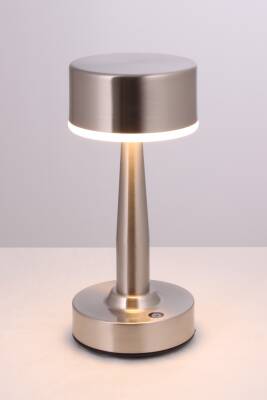 AVONNİ ML-64005-N Nikel Kaplama Masa Lambası LED Metal Pleksi 11cm - 2